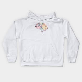 Human brain Kids Hoodie